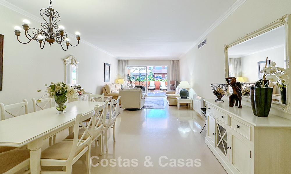 Beachside, ground floor apartment for sale within walking distance to the beach and Puerto Banus, Marbella 776349