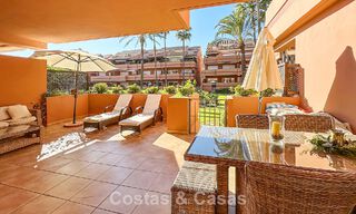 Beachside, ground floor apartment for sale within walking distance to the beach and Puerto Banus, Marbella 776350 