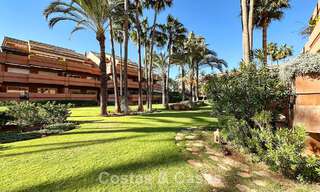 Beachside, ground floor apartment for sale within walking distance to the beach and Puerto Banus, Marbella 776354 