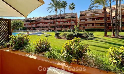 Beachside, ground floor apartment for sale within walking distance to the beach and Puerto Banus, Marbella 776361