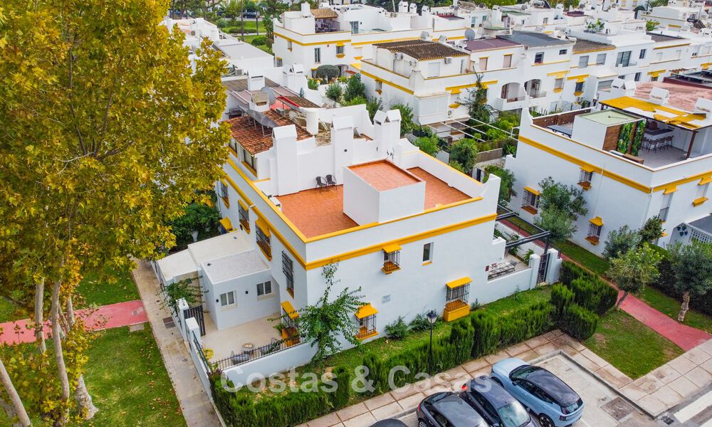 Semi-detached house for sale just metres from the beach on Marbella's Golden Mile 776451