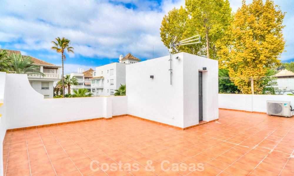 Semi-detached house for sale just metres from the beach on Marbella's Golden Mile 776466