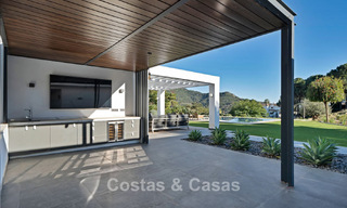 Luxury Mediterranean style villa for sale in a gated community surrounded by nature in Marbella - Benahavis 776498 
