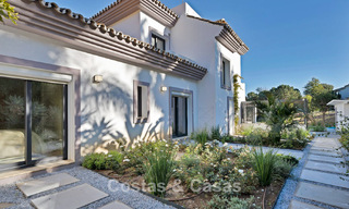Luxury Mediterranean style villa for sale in a gated community surrounded by nature in Marbella - Benahavis 776499 