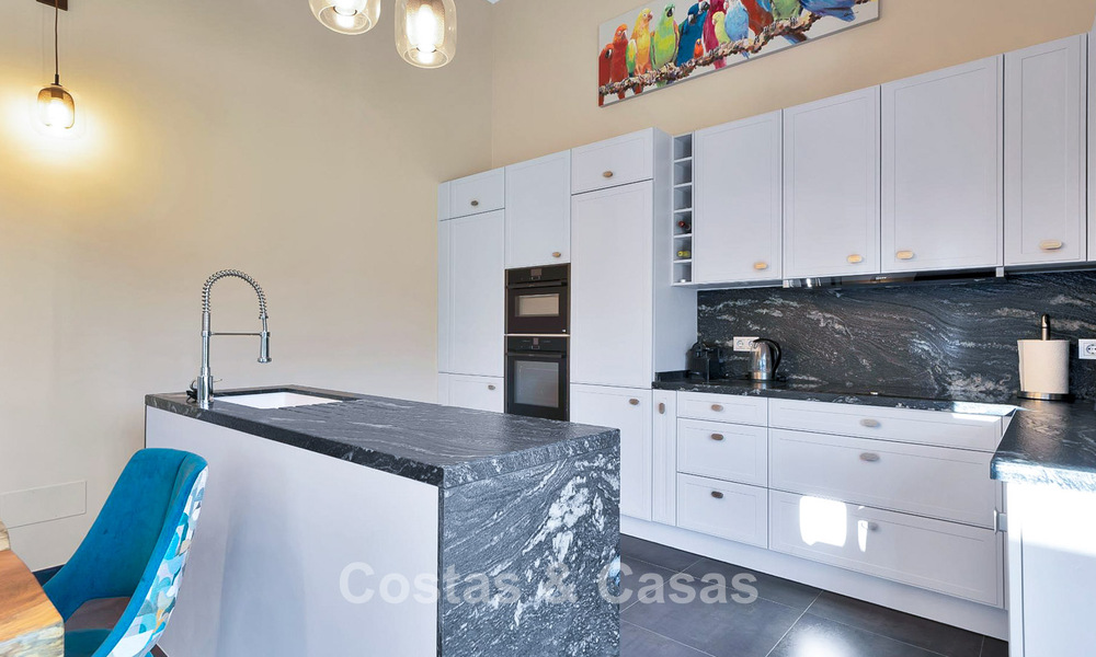 Luxury Mediterranean style villa for sale in a gated community surrounded by nature in Marbella - Benahavis 776501