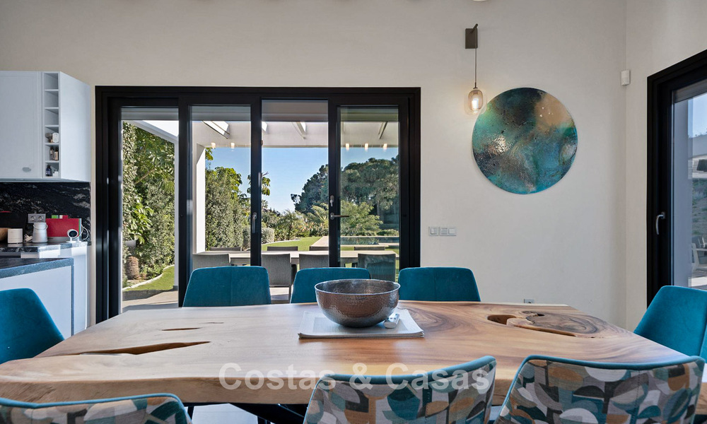 Luxury Mediterranean style villa for sale in a gated community surrounded by nature in Marbella - Benahavis 776502