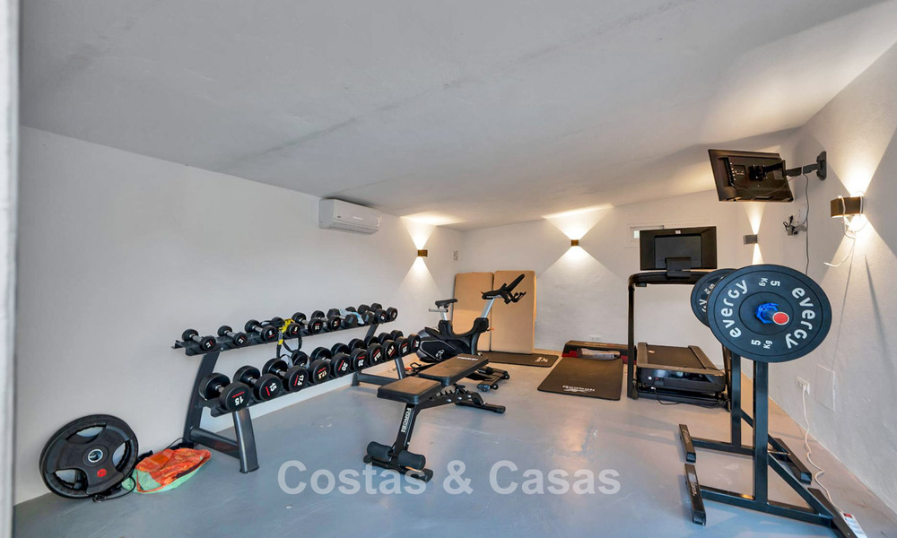 Luxury Mediterranean style villa for sale in a gated community surrounded by nature in Marbella - Benahavis 776503
