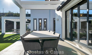 Luxury Mediterranean style villa for sale in a gated community surrounded by nature in Marbella - Benahavis 776510 