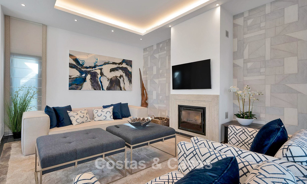 Luxury Mediterranean style villa for sale in a gated community surrounded by nature in Marbella - Benahavis 776518