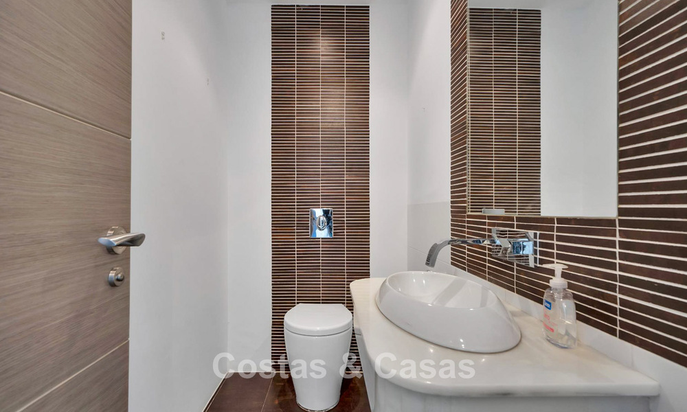 Luxury Mediterranean style villa for sale in a gated community surrounded by nature in Marbella - Benahavis 776520