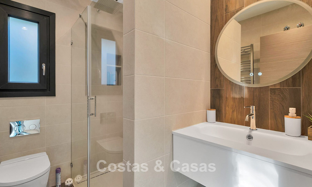 Luxury Mediterranean style villa for sale in a gated community surrounded by nature in Marbella - Benahavis 776526