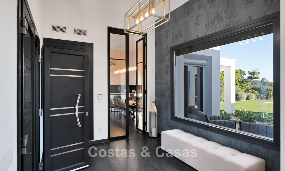 Luxury Mediterranean style villa for sale in a gated community surrounded by nature in Marbella - Benahavis 776535