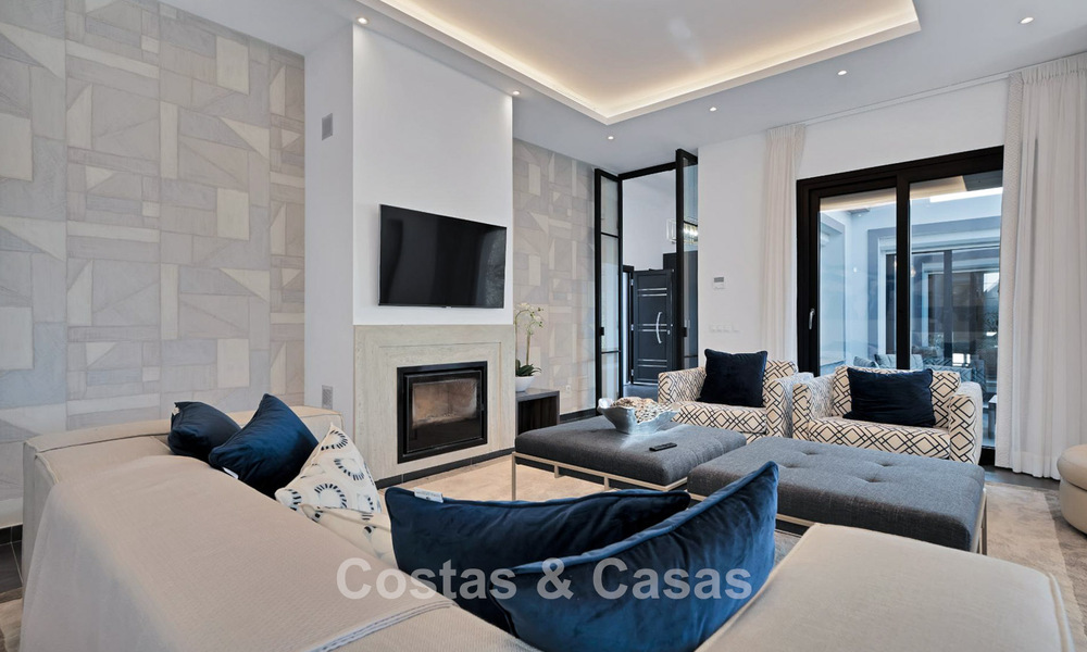 Luxury Mediterranean style villa for sale in a gated community surrounded by nature in Marbella - Benahavis 776537