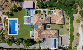 Luxury Mediterranean style villa for sale in a gated community surrounded by nature in Marbella - Benahavis 805690 