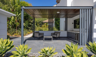Luxury Mediterranean style villa for sale in a gated community surrounded by nature in Marbella - Benahavis 805694 