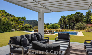 Luxury Mediterranean style villa for sale in a gated community surrounded by nature in Marbella - Benahavis 805695 