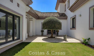 Luxury Mediterranean style villa for sale in a gated community surrounded by nature in Marbella - Benahavis 805711 