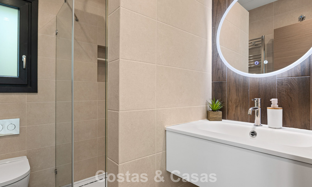 Luxury Mediterranean style villa for sale in a gated community surrounded by nature in Marbella - Benahavis 805714