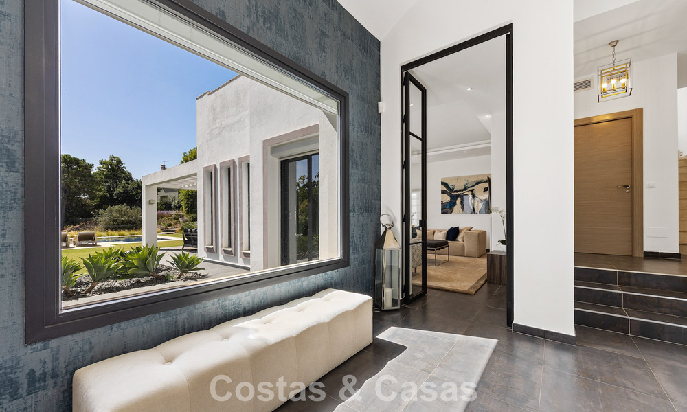 Luxury Mediterranean style villa for sale in a gated community surrounded by nature in Marbella - Benahavis 805717