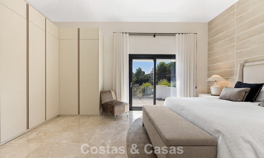 Luxury Mediterranean style villa for sale in a gated community surrounded by nature in Marbella - Benahavis 805731