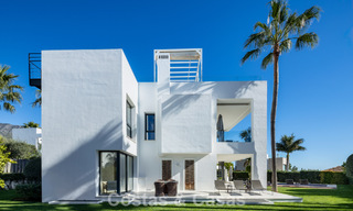 Contemporary luxury villa for sale, in an exclusive, gated community on Marbella’s prestigious Golden Mile 776703 