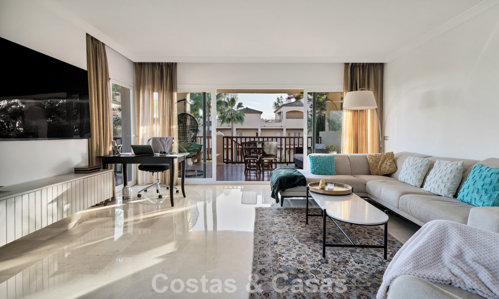 Luxurious ground floor apartment for sale, located on the New Golden Mile between Marbella and Estepona 776579