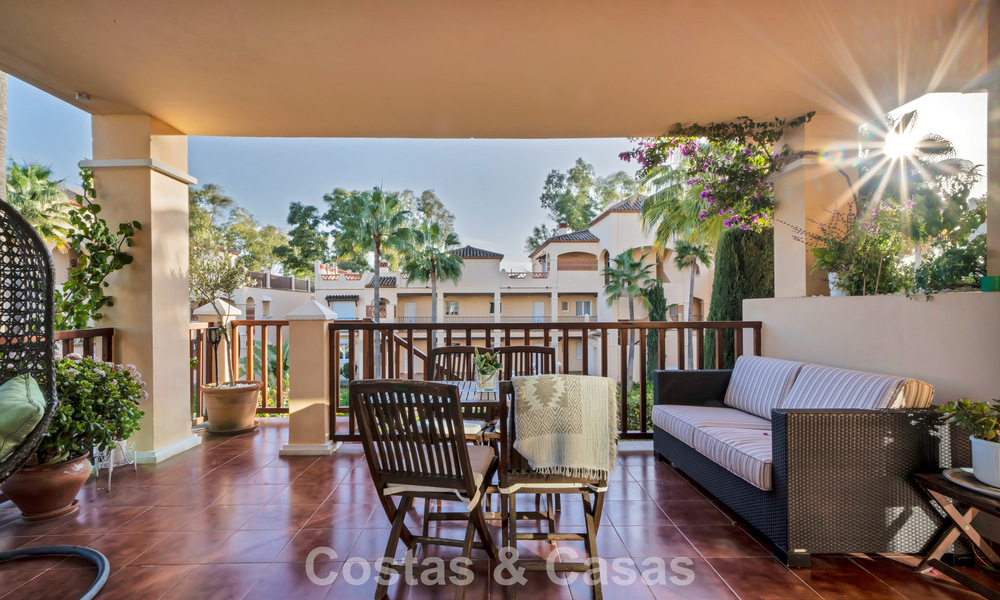 Luxurious ground floor apartment for sale, located on the New Golden Mile between Marbella and Estepona 776583