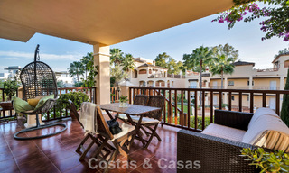 Luxurious ground floor apartment for sale, located on the New Golden Mile between Marbella and Estepona 776584 