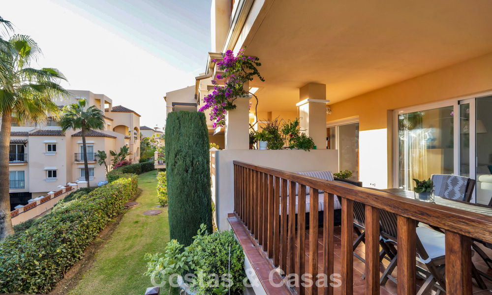 Luxurious ground floor apartment for sale, located on the New Golden Mile between Marbella and Estepona 776588
