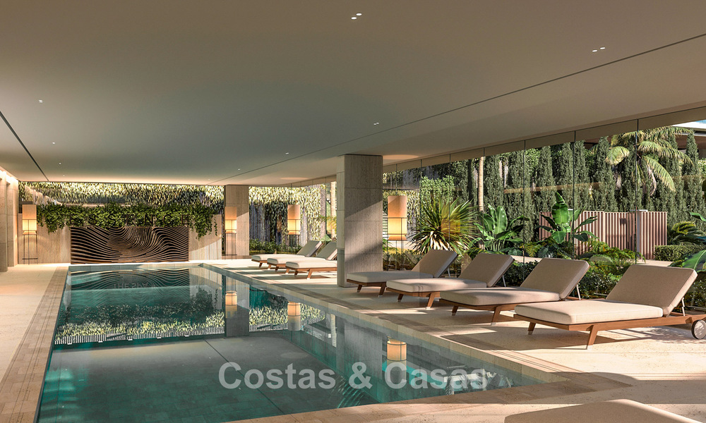 New build apartments with innovative design for sale on the New Golden Mile between Marbella and Estepona 776594