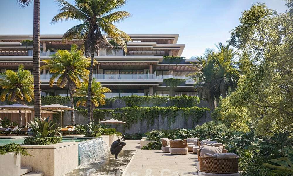 New build apartments with innovative design for sale on the New Golden Mile between Marbella and Estepona 776601
