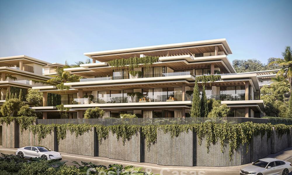 New build apartments with innovative design for sale on the New Golden Mile between Marbella and Estepona 776603