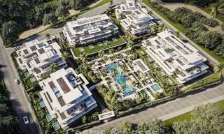 New build apartments with innovative design for sale on the New Golden Mile between Marbella and Estepona 776606 