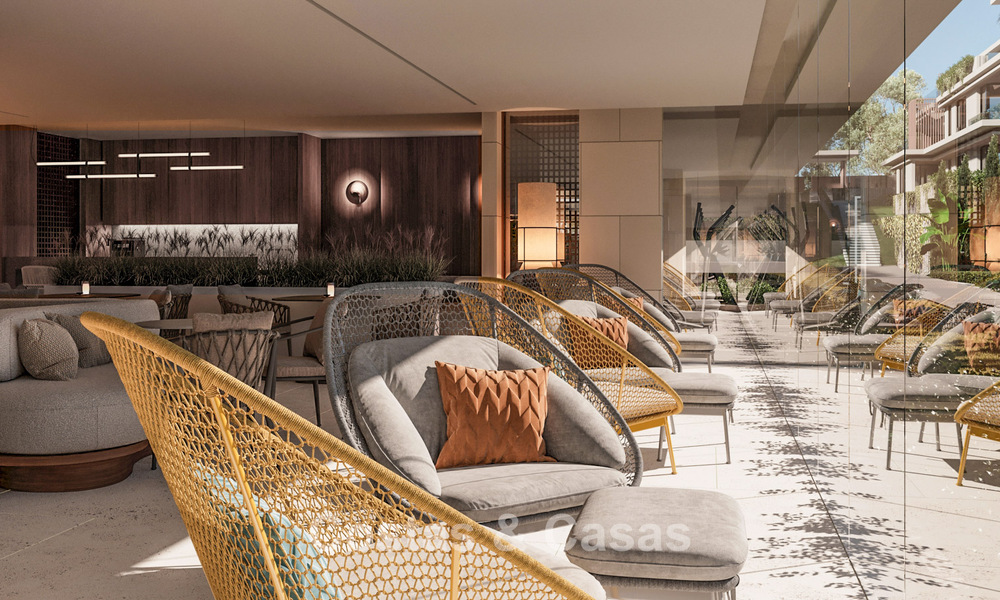 New build apartments with innovative design for sale on the New Golden Mile between Marbella and Estepona 776608