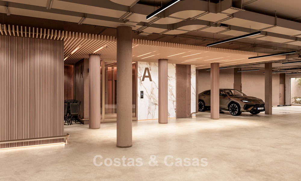 New build apartments with innovative design for sale on the New Golden Mile between Marbella and Estepona 776611