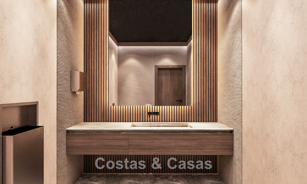 New build apartments with innovative design for sale on the New Golden Mile between Marbella and Estepona 776612