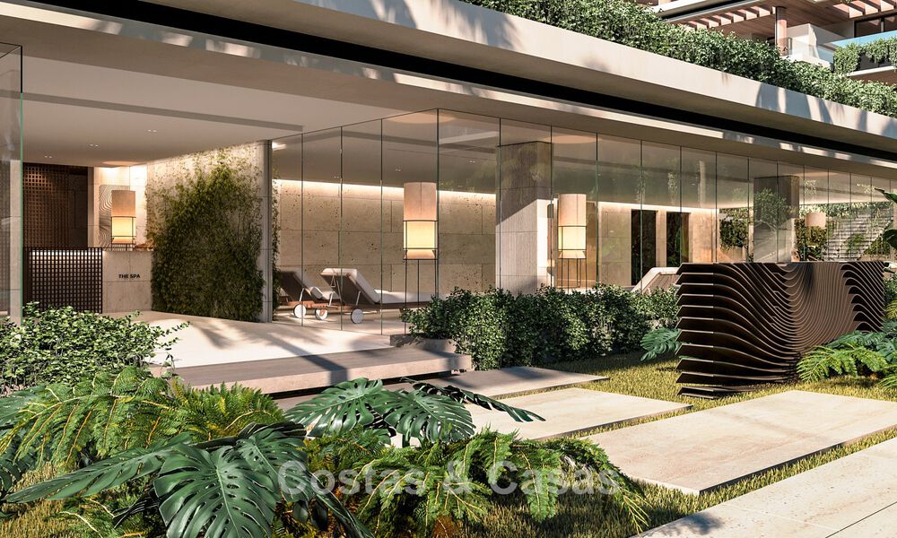 New build apartments with innovative design for sale on the New Golden Mile between Marbella and Estepona 776614