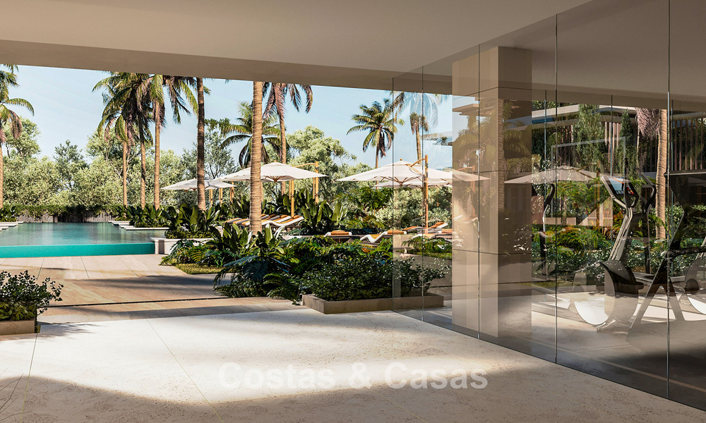 New build apartments with innovative design for sale on the New Golden Mile between Marbella and Estepona 776615