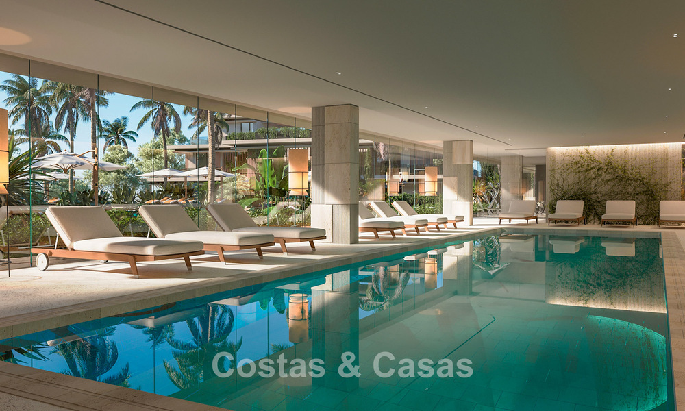 New build apartments with innovative design for sale on the New Golden Mile between Marbella and Estepona 776616
