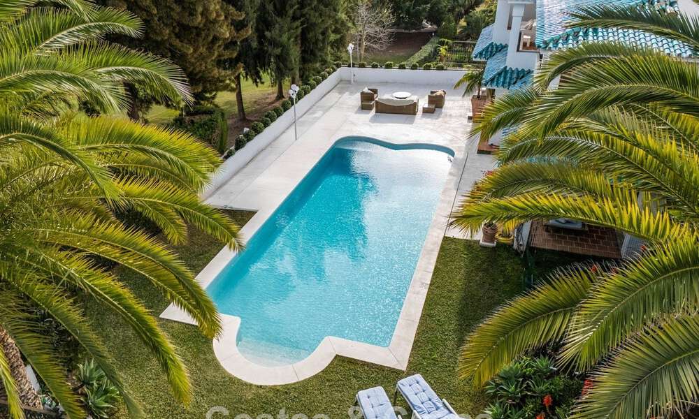 Charming townhouse with private pool for sale, in a sought after golf enclave of La Quinta, Marbella – Benahavis 776625
