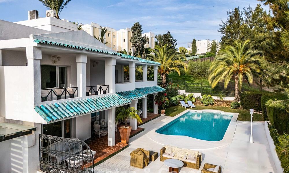 Charming townhouse with private pool for sale, in a sought after golf enclave of La Quinta, Marbella – Benahavis 776626