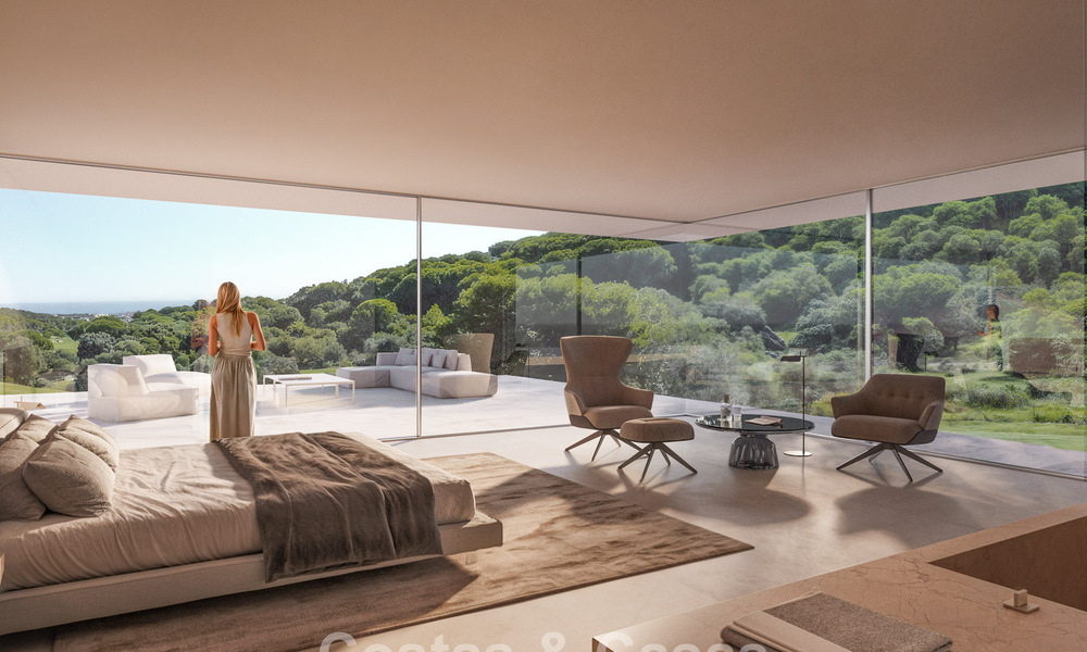 Spectacular masterpiece with futuristic design for sale, in a 24/7 gated community in Sotogrande, Costa del Sol 776661