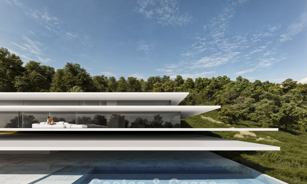 Spectacular masterpiece with futuristic design for sale, in a 24/7 gated community in Sotogrande, Costa del Sol 776669