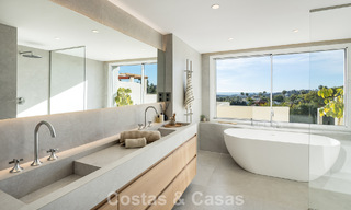 Luxurious renovated penthouse with panoramic sea views for sale in Nueva Andalucia, Marbella 776785 