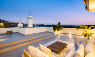 Luxurious renovated penthouse with panoramic sea views for sale in Nueva Andalucia, Marbella 776792 