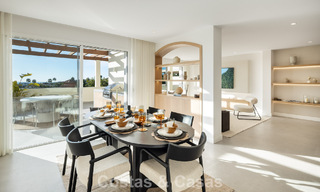 Luxurious renovated penthouse with panoramic sea views for sale in Nueva Andalucia, Marbella 776797 
