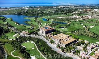 Modern luxury villa with magnificent golf and sea views for sale in a five star golf resort in Marbella - Benahavis 776706 