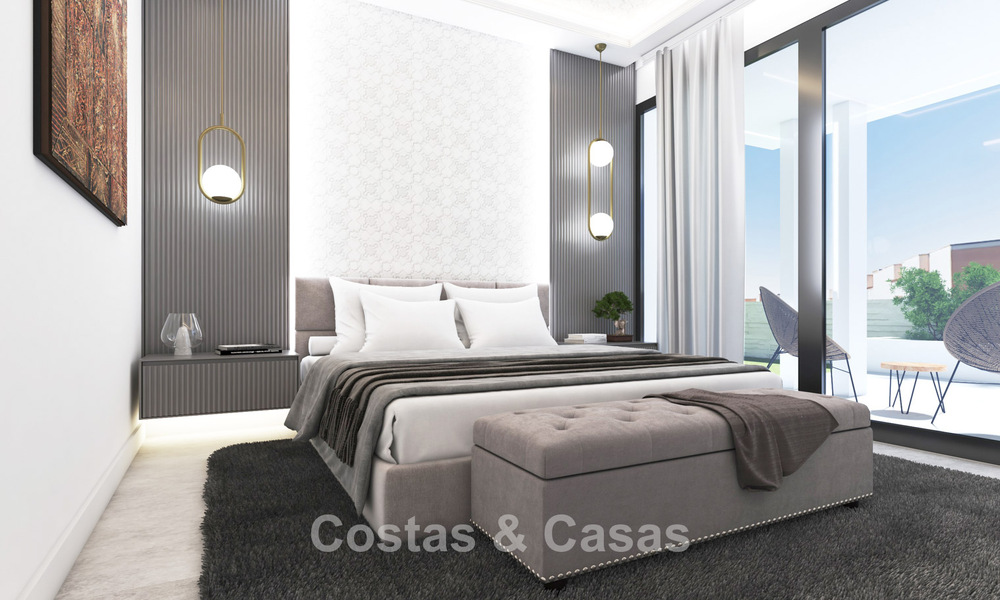 Project with designer luxury villa, for sale in one of the most sought after areas in Fuengirola, Costa del Sol 776734