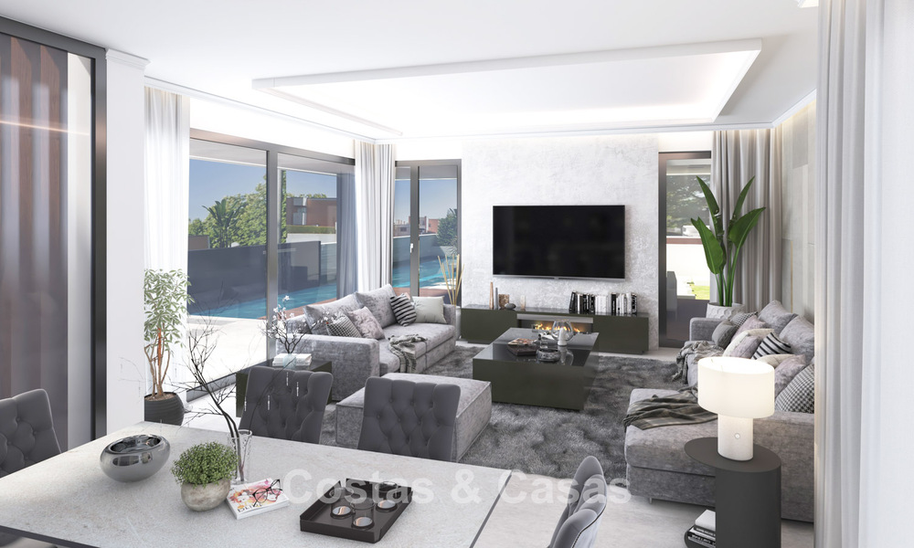 Project with designer luxury villa, for sale in one of the most sought after areas in Fuengirola, Costa del Sol 776737