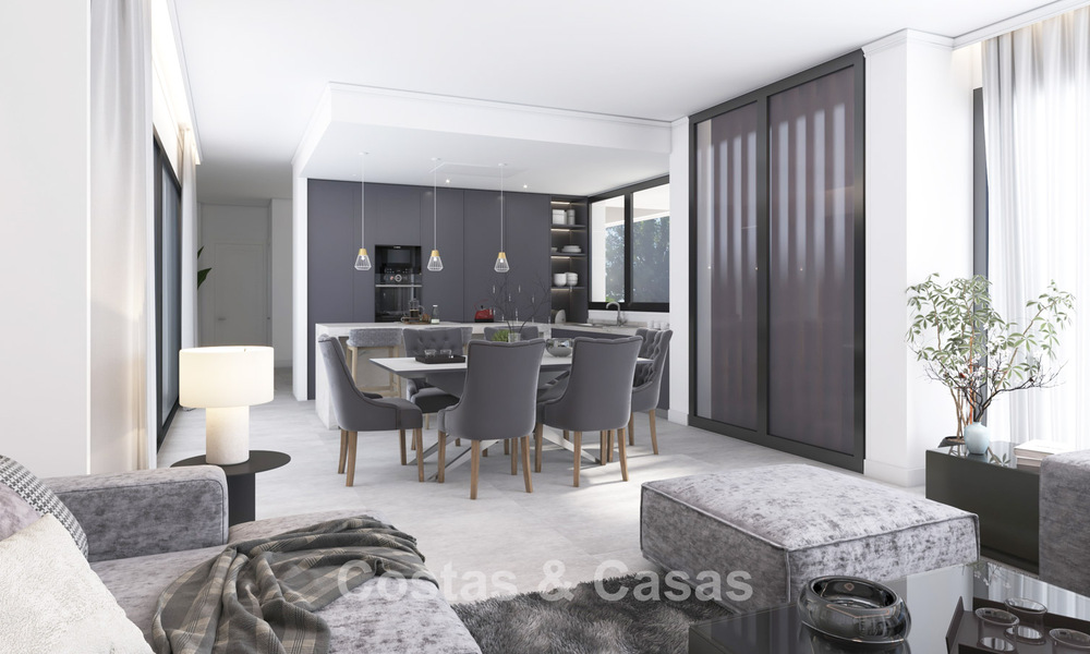 Project with designer luxury villa, for sale in one of the most sought after areas in Fuengirola, Costa del Sol 776738